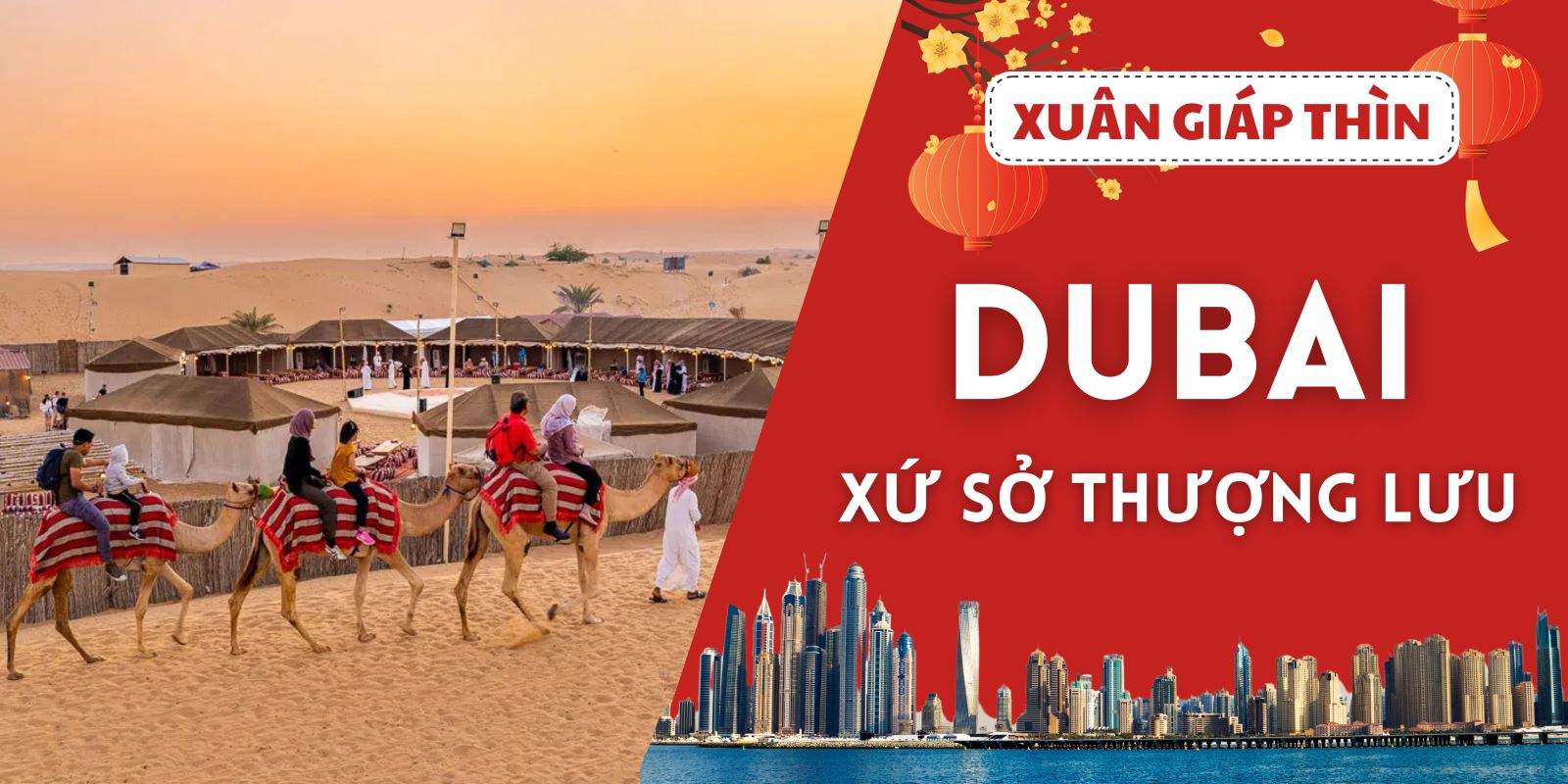 [Tết 2024] (Mùng 5) Tour Dubai 5 Sao - Trải Nghiệm Đẳng Cấp Thượng Lưu